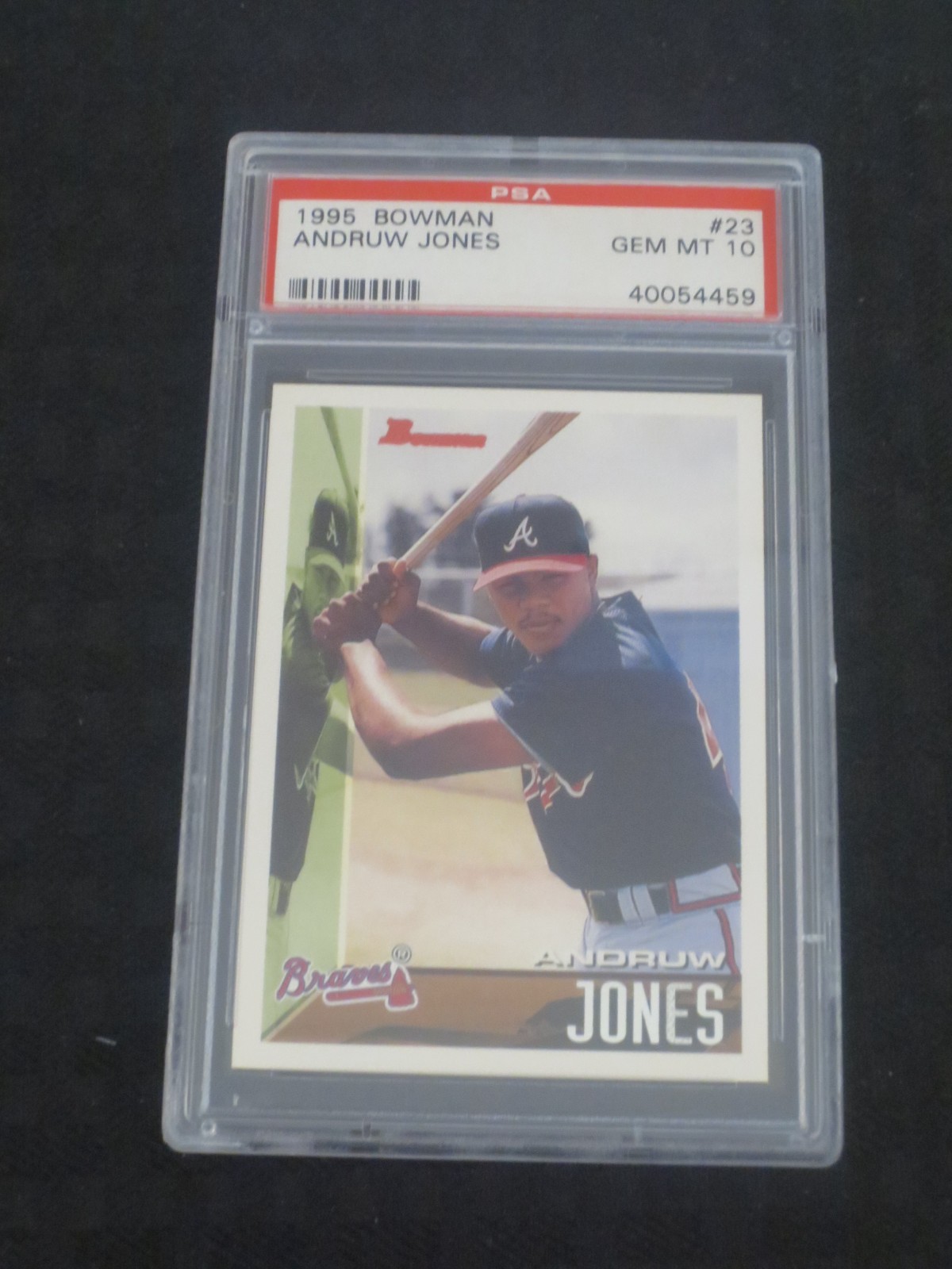 1995 Bowman #23 Andruw Jones Braves PSA10