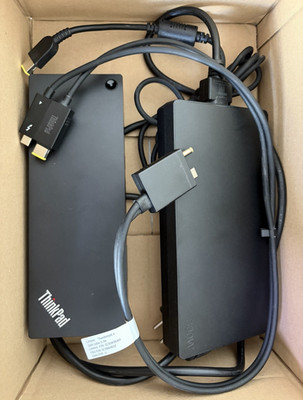 Lenovo ThinkPad Thunderbolt 4 Dockingstation 40B0 mit 300W Netzteil USB-C