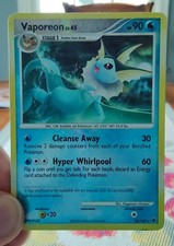 Vaporeon 34/100 Majestic Dawn Reverse Holo Barely Used 2008 on eBay