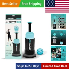 Bandit Sports Baseball Training Mini Tee Popper Hitting Tee for Perfect Swings,