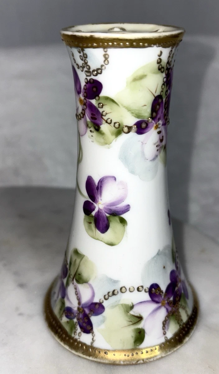 陶瓷金色日本古董花瓶| eBay