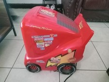 Disney Pixar Cars Lightning Mcqueen 13" Used CRT TV DVD Combo Television