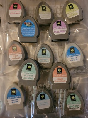 Cricut cartridge lot 13 shapes, fonts, accent, new arrivals, don juan, keystone