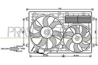 Prasco LüFter MotorküHlung FüR Vw Golf V 1.4 Tsi 1.9 Tdi Passat Alltrack