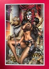 EBAS LADY DEATH Legend Art Print (NEW) 11x17 ERIC BASALDUA Pinup La Muerta