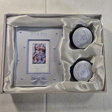 "It's A Boy" Photo Frame And Keepsake Box Gift Set