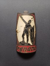 VECCHIO FREGIO LOGO "LEGNANO" RICAMBIO ORIGINALE PER BICICLETTE D'EPOCA 