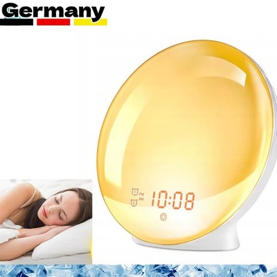 Lichtwecker,Tageslichtwecker Wake up Light Sonnenaufgang Sonnenuntergang USB DE