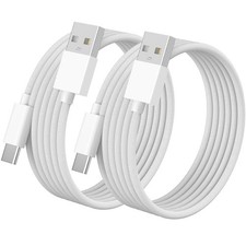  Mfi Certified Car Carplay Cable for Iphone 16,2Pack 3/6Ft USB a to Type C Car