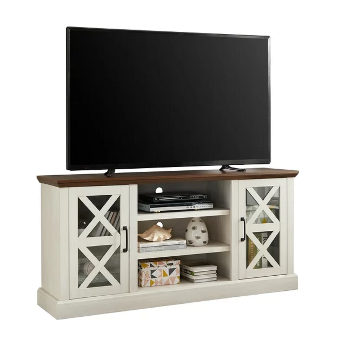 Mainstays MSF336249972012 Farmhouse TV Stand for TVs up to 70