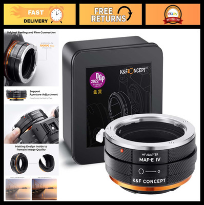 Manual Focus Lens Mount Adapter for Minolta AF/Sony A to Sony E NEX - Matting Va