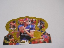 TODD COLLINS ROOKIE CARD BUFFALO BILLS 1995 PACIFIC CROWN ROYALE. rookie card picture