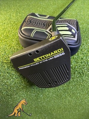 Used RH Bettinardi BB56 Black 35  Mallet Putter + HC 