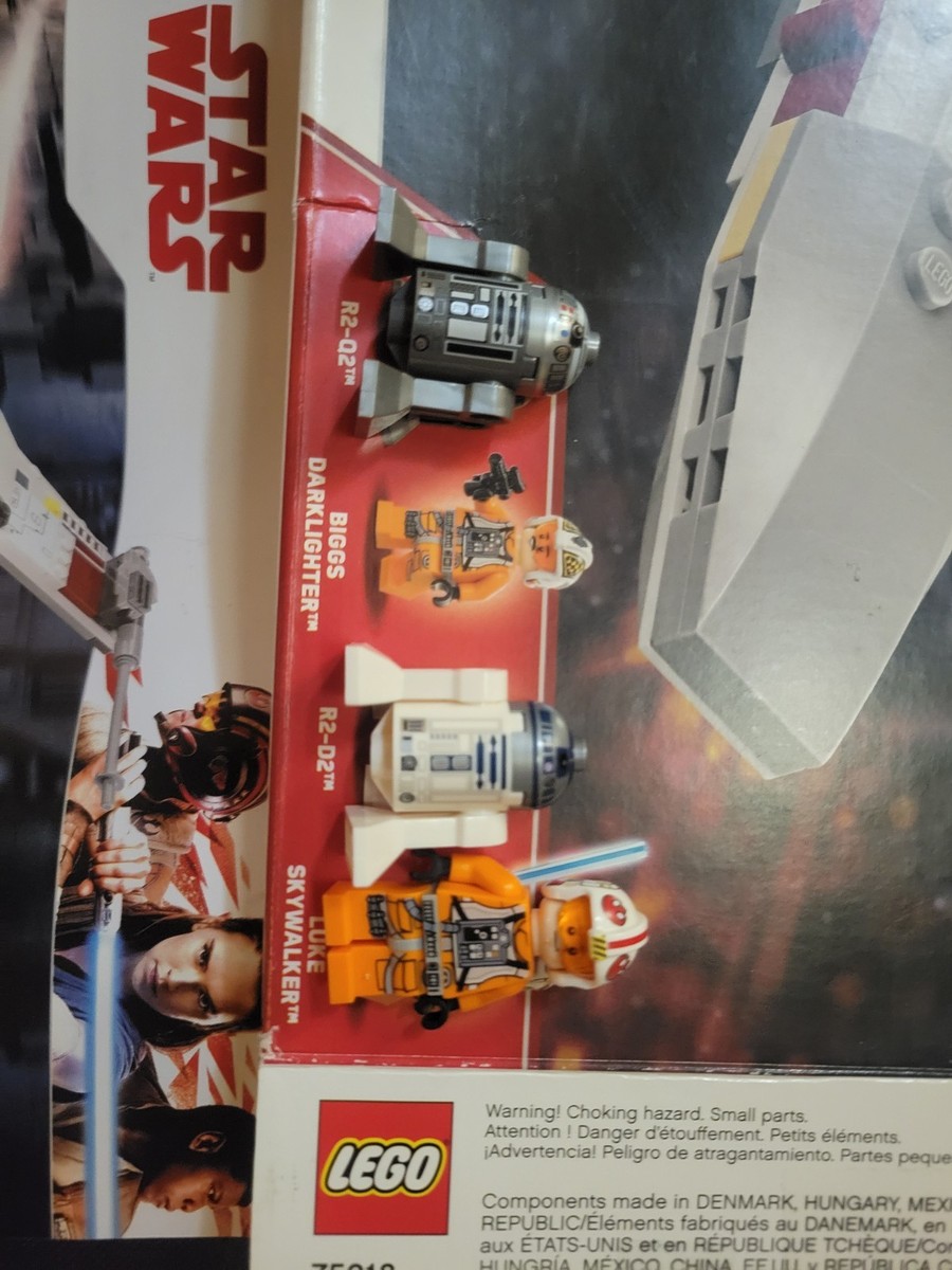 Incomplete LEGO Star Wars 75218 X-Wing Starfighter For Parts