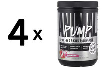 4 x Animal Pump Pre-Workout Non-Stim, Dragon Berry - 440g (153,40 EUR/kg)