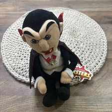 Stuffins Universal Studios Monsters Dracula Plush Toy 10" Vintage 1999 w TAG