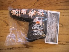 SCOTTY CAMERON TITLEIST 2007 HALLOWEEN SKULL AND BONES HEADCOVER NEW RARE PGA