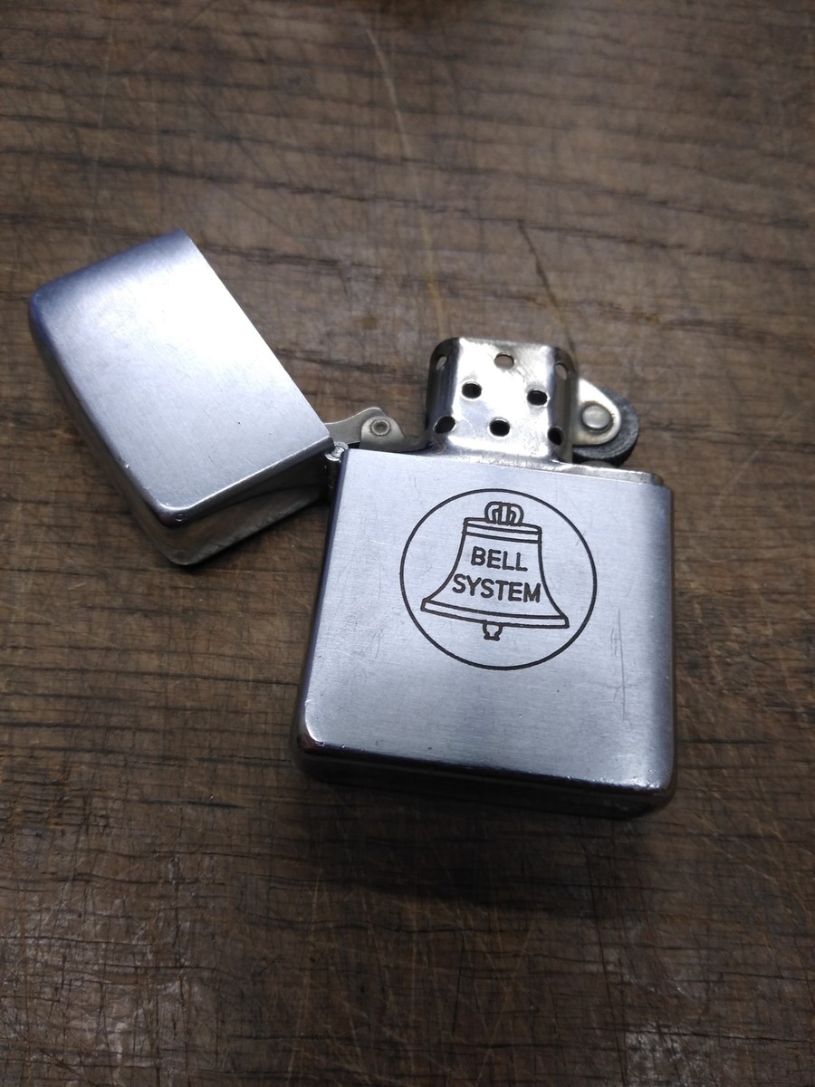 Vtg Rare Date Code Error 1959 Zippo Bell System Cigarette Lighter