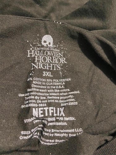 Universal Studios Halloween Horror Nights All Houses Shirt Size Ladies 3X HHN - Picture 6 of 7