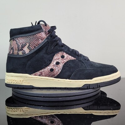 Saucony x Packer Hangtime Hi Black Skateboarding Shoes Sneakers Men s Size 10.5