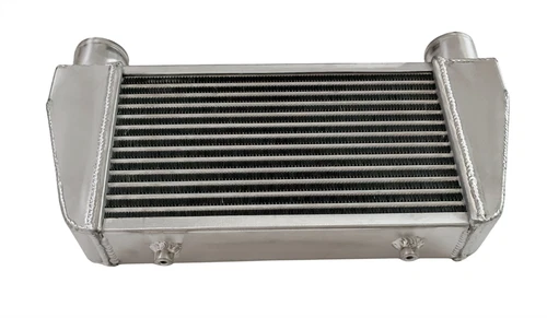 19"x11"x3" Universal Aluminum Front Mount Intercooler 2.5" Inlet&Outlet ONE SIDE - Picture 4 of 6