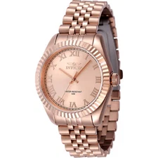 Invicta Women's Watch Specialty Rose Gold Dial Stainless Steel Bracelet 47419