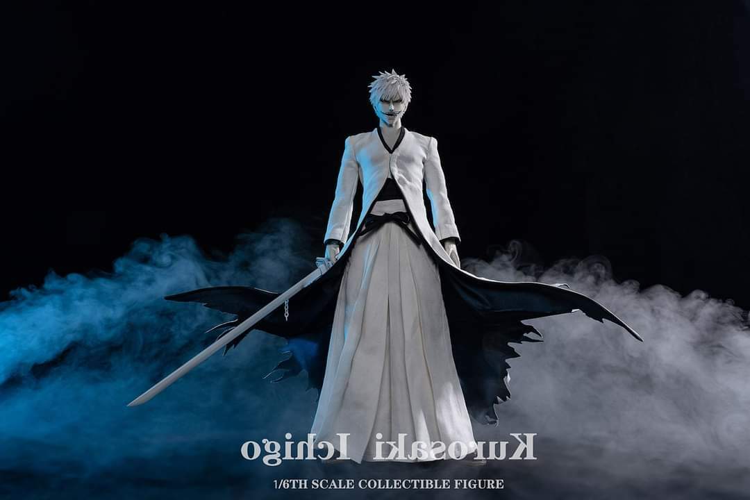 1/6 GAMETOYS GT-004 White Kurosaki Ichigo Soldier Action Figure