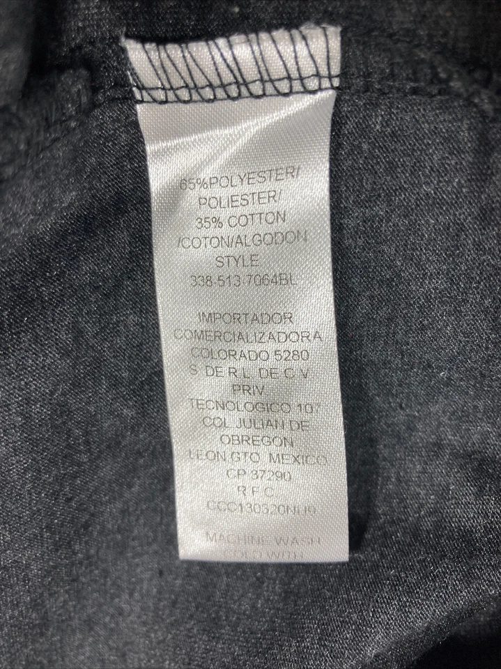 Top túnica suéter cuello en V bordado tejido gris Roper talla XL vaquera occidental Foto 3 de 4