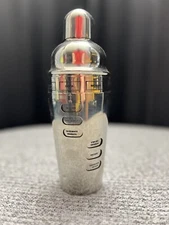 Stainless Steel Dial a Drink Cocktail Martini Shaker Twist for 15 Etched Recipes