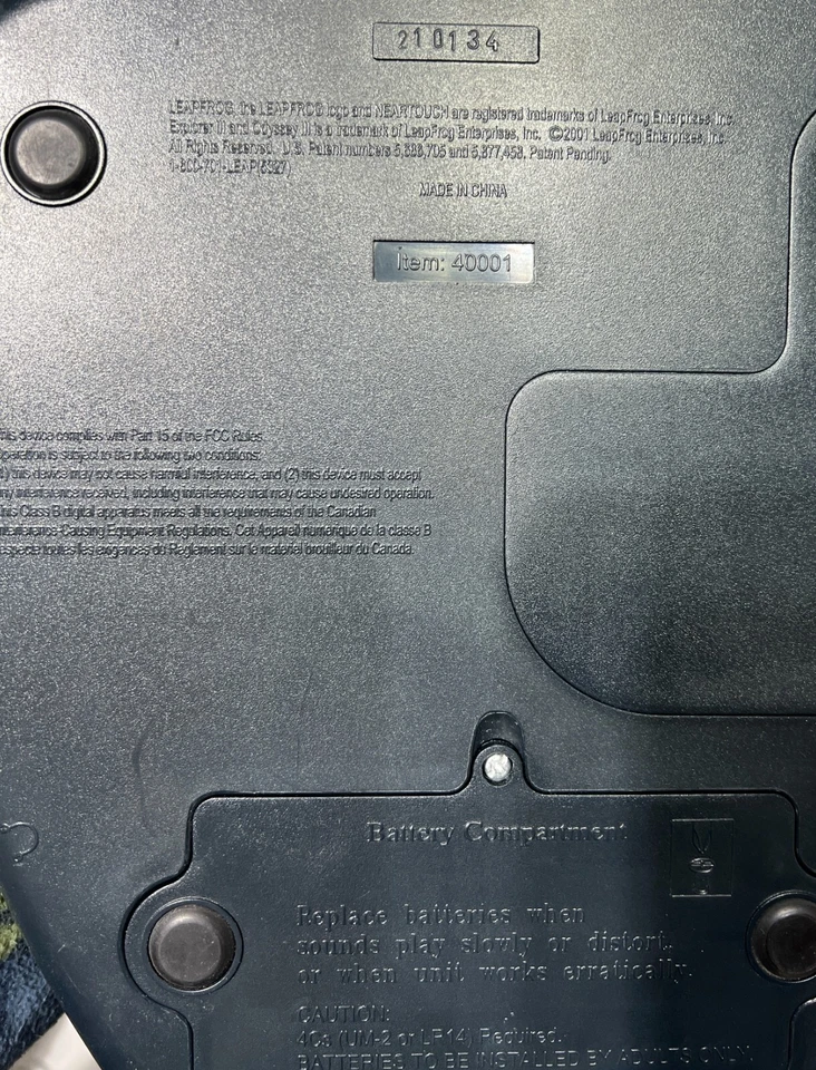 Leapfrog Interactive Odyssey III Interactive Talking Globe Eureka Challenge Book - Image 4 of 4