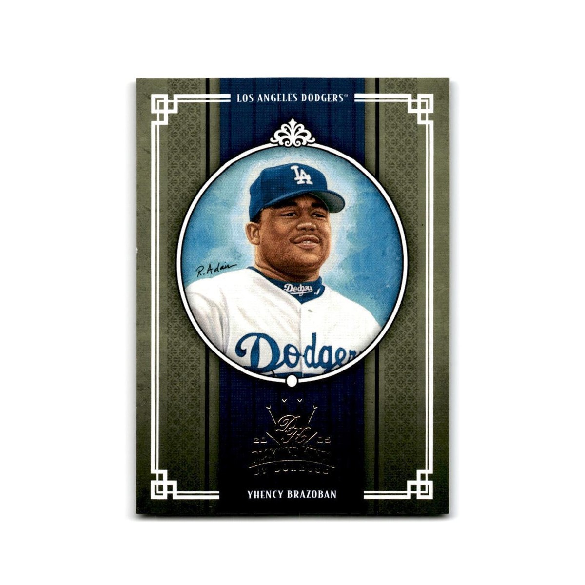 2005 Donruss Diamond Kings Yhency Brazoban Dodgers #253 | eBay