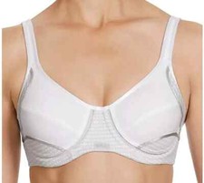 Berlei Electrify YYN7 Underwired Mesh Sports Bra White 40C