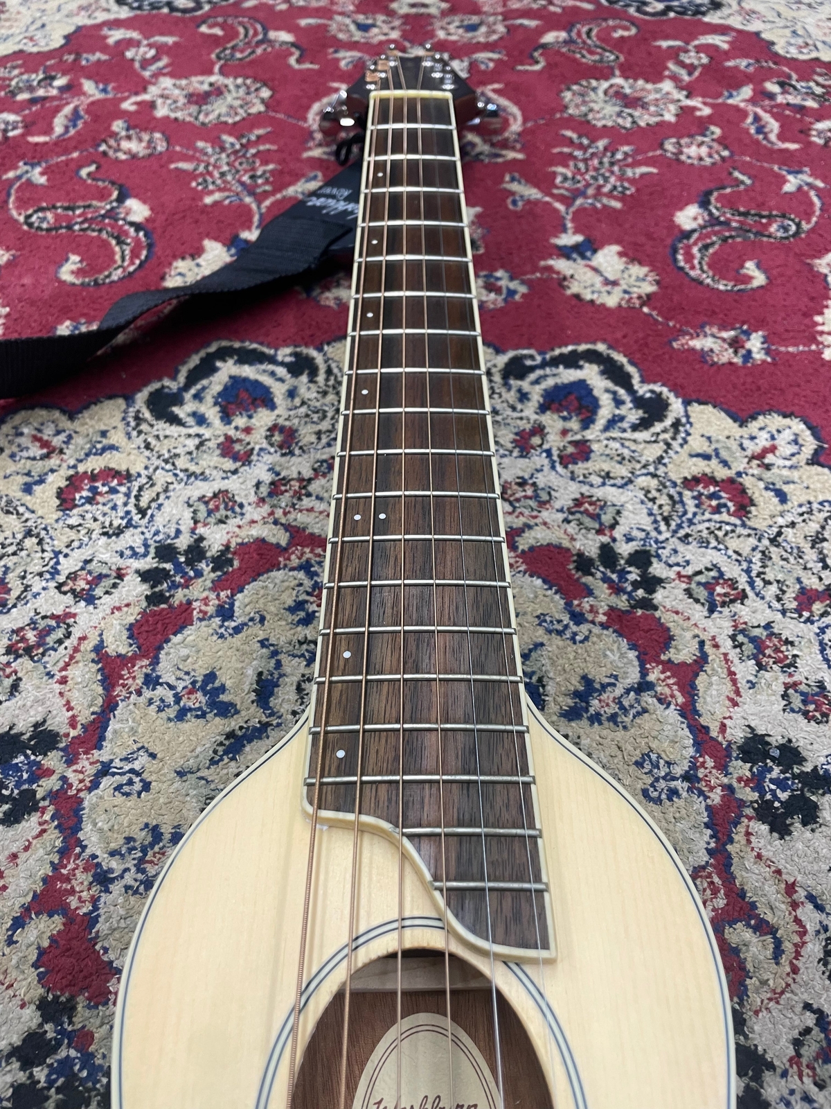 Washburn Rover RO10 Travel Guitar with Case PreOwned eBay