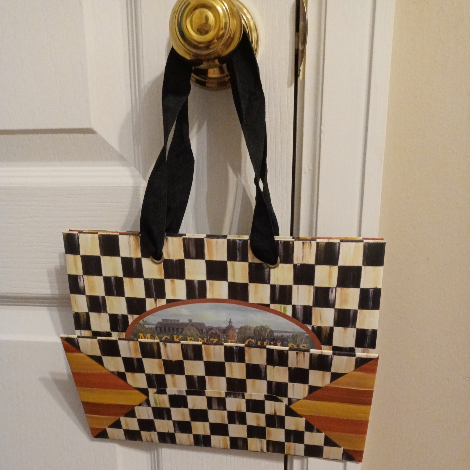 MACKENZIE CHILDS ORIGINAL SHOPPING BAG eBay