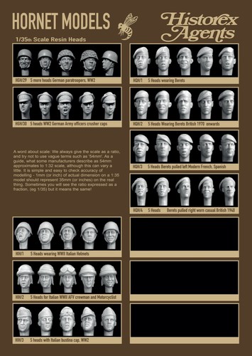 Hornet Heads - European faces with haircuts 1914 - HH/42 - Picture 13 of 15