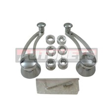 Chevy Ford Mopar 3 Billet Long Open Window Cranks Classic Aluminum Hot Street Chevy Ford Mopar 3 Billet Long Open Window Cranks Classic Aluminum Hot Street