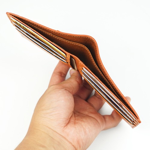 Real Crocodile/Ostrich Bifold Leather Wallet Men's Credit Card Wallet RFID Block - Picture 114 of 141