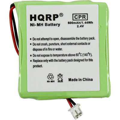 HQRP Battery for Medion MD81877 MD82877 Life S63006 Slim DECT 500 Phone