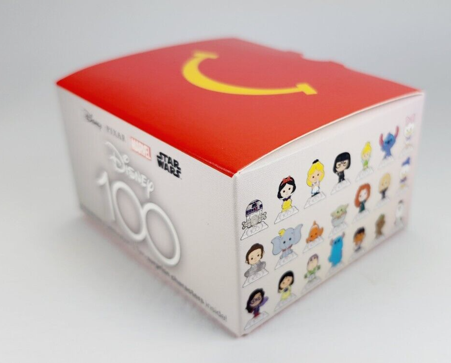 2 Figures ~ 2023 Disney 100 Years McDonald's Happy Meal Toy