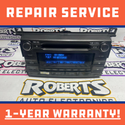 2013-2016 TOYOTA RAV4 LE *REPAIR SERVICE* AM FM CD OEM Radio*86120