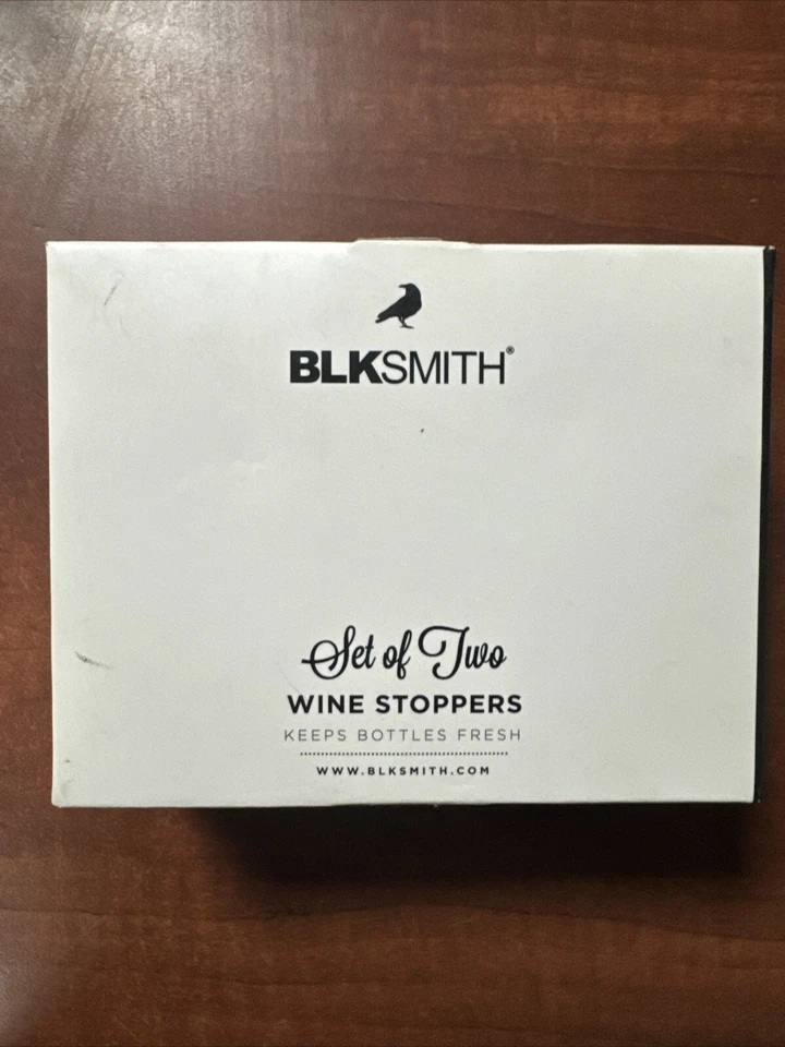 Argento BLKSMITH Bull and Ram Wine Stoppers - Set of 2 - NEW in box - Image 2 of 3