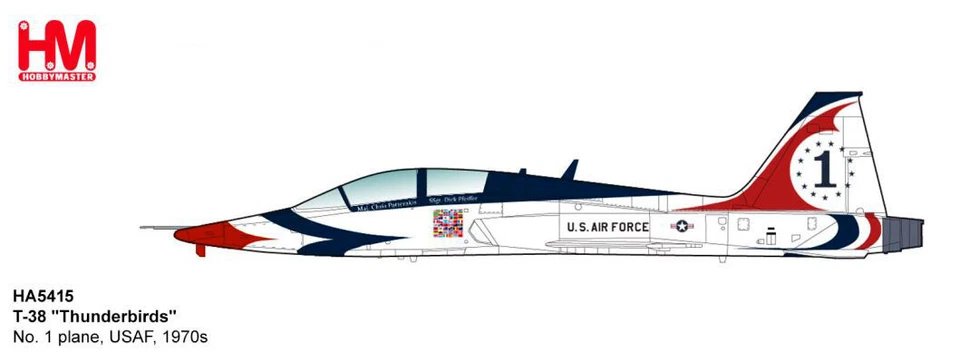 Hobby Master 1/72 HA5415 T-38 Talon USAF "Thunderbirds No1" INSTOCK!! LAST TWO