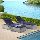 Outdoor Sofa Pe Rattan Furniture Deck Chair Rattan, for Garden, Patio, Balcony