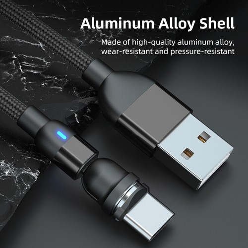 3A Magnet Schnell Ladekabel für Handy Micro USB Typ C Datenkabel Samsung 3 in 1 - Bild 10 von 21