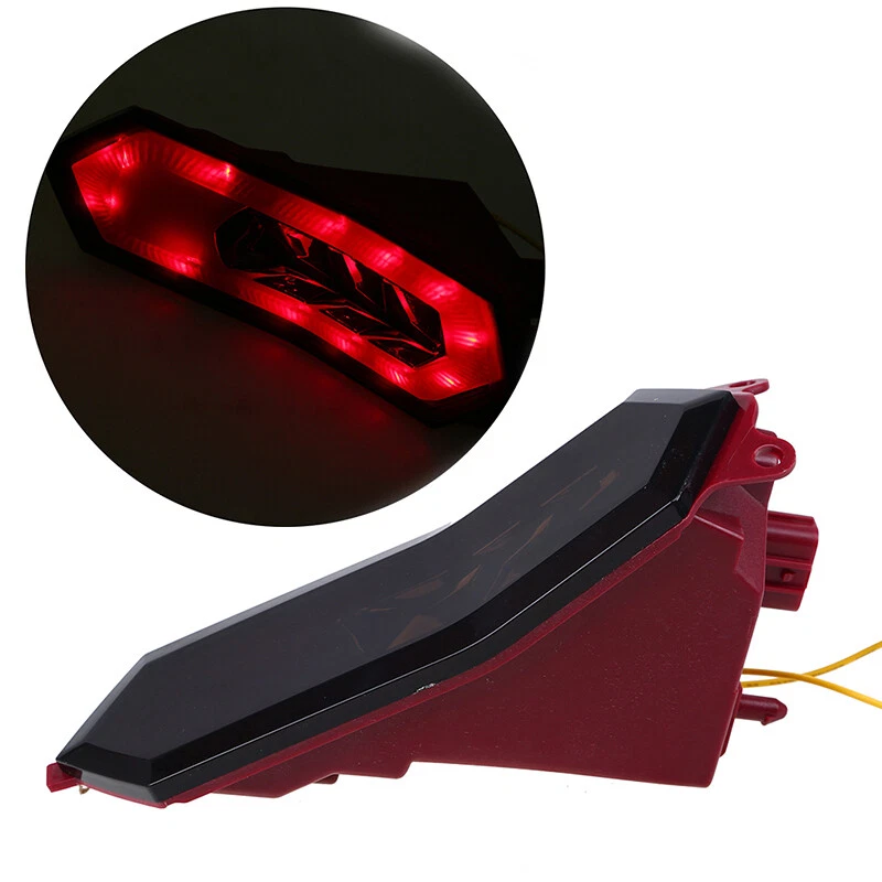 1Шт красный мотоцикла задний фонарь красный / желтый пластик для Yamaha YZF R1 2015-2017 - Изображение 2 из 4