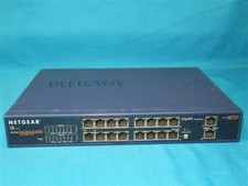 Netgear FS518T 18 Port 10/100Mbps Fast Ethernet Switch w/ Gigabit Ports AS IS