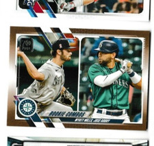 #/2021 - 2021 Topps Update Jose Godoy Seattle Mariners Rookie Combos Gold US80