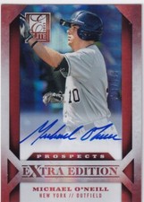 2013 Elite Extra Edition Prospects Auto #154 Michael O'Neill-NY 093/349