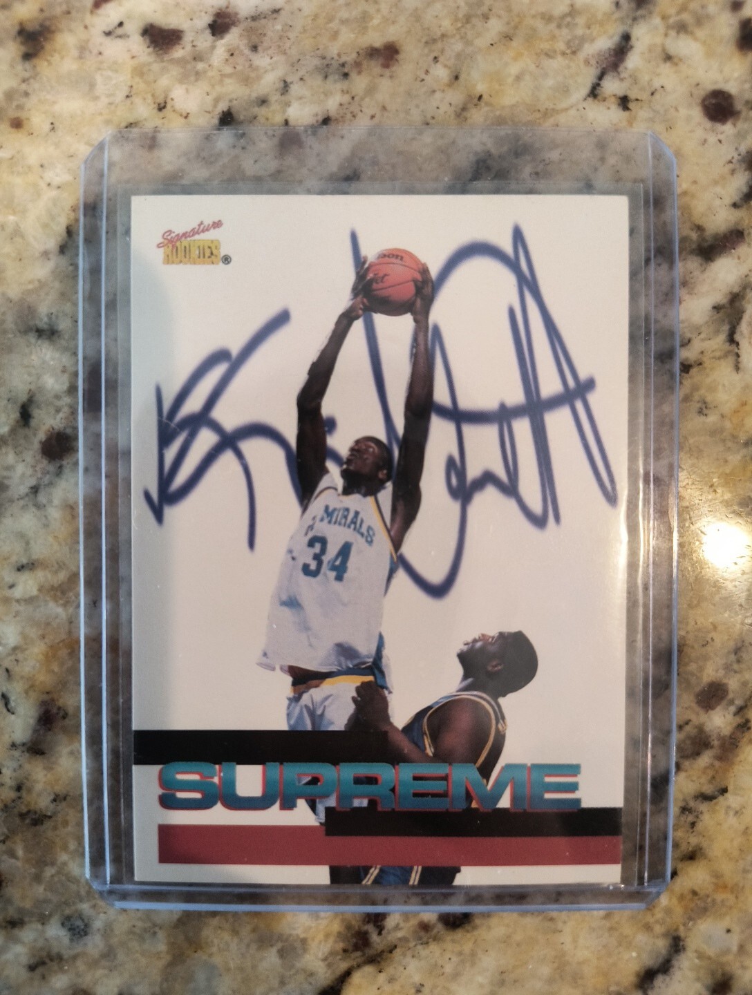 1996 Signature Rookies Supreme Kevin Garnett #11 RC