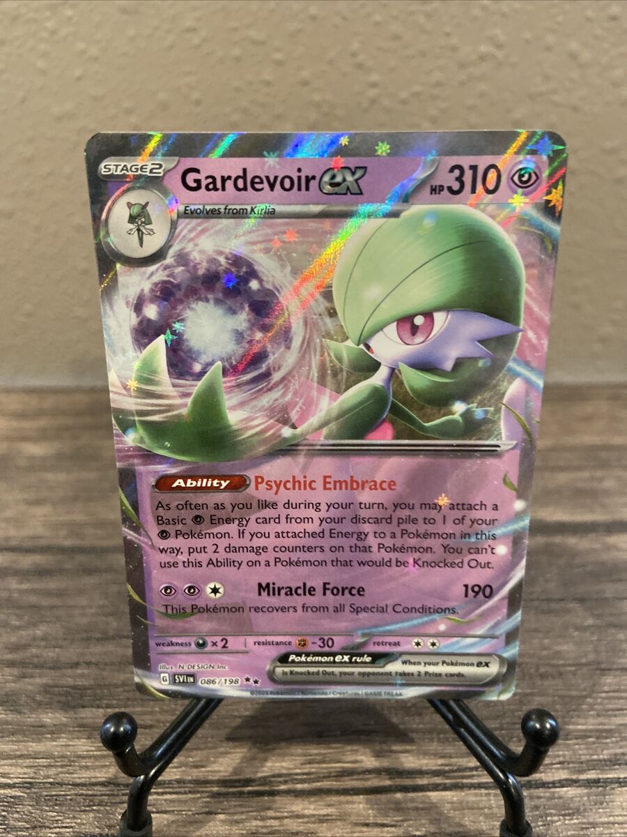 Pokemon : SV SCARLET & VIOLET GARDEVOIR ex 086/198 ULTRA RARE